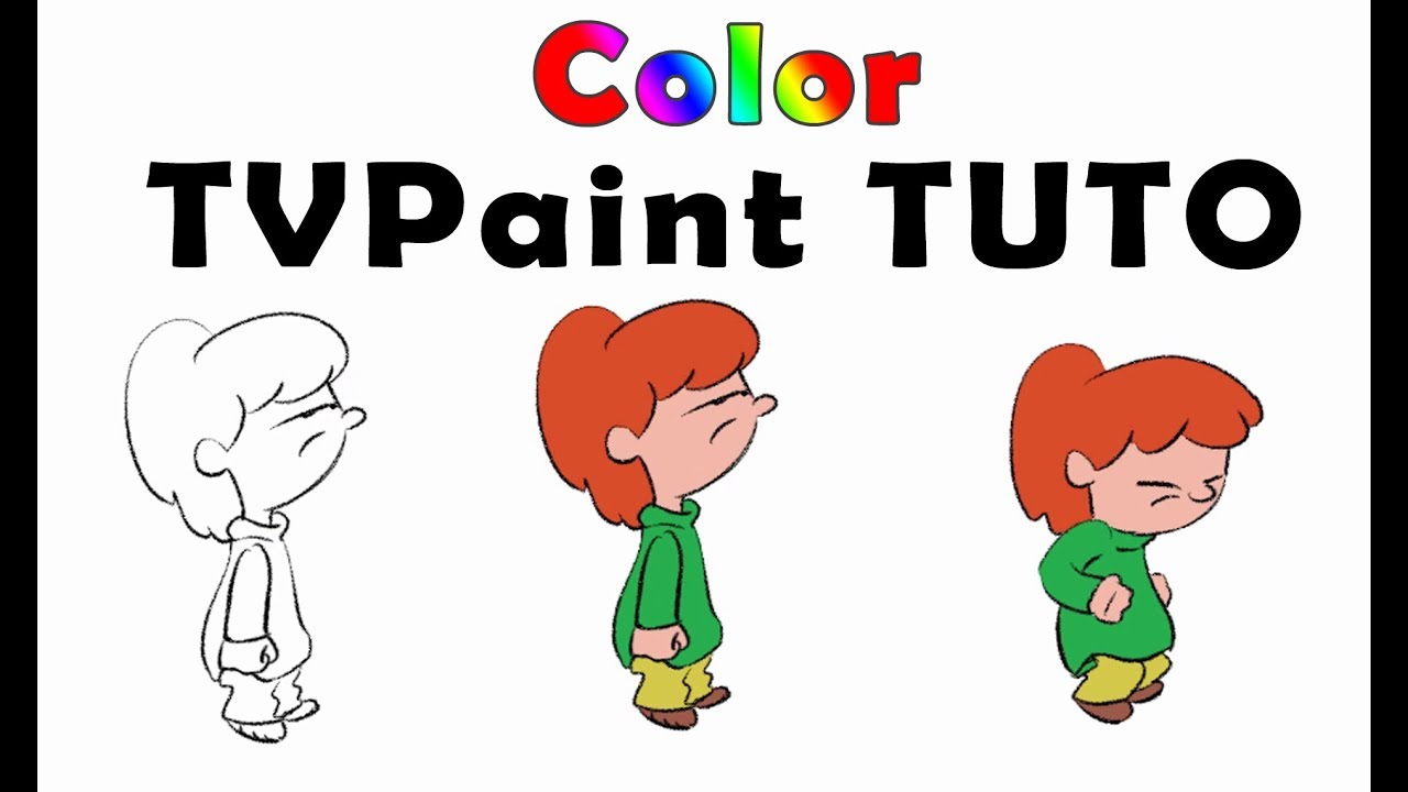 Tutorial 7 Más color TVPaint YouTube