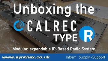 Calrec Type R - Unboxing Calrec