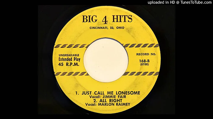 Jimmie Fair - Just Call Me Lonesome (Big 4 Hits 168)
