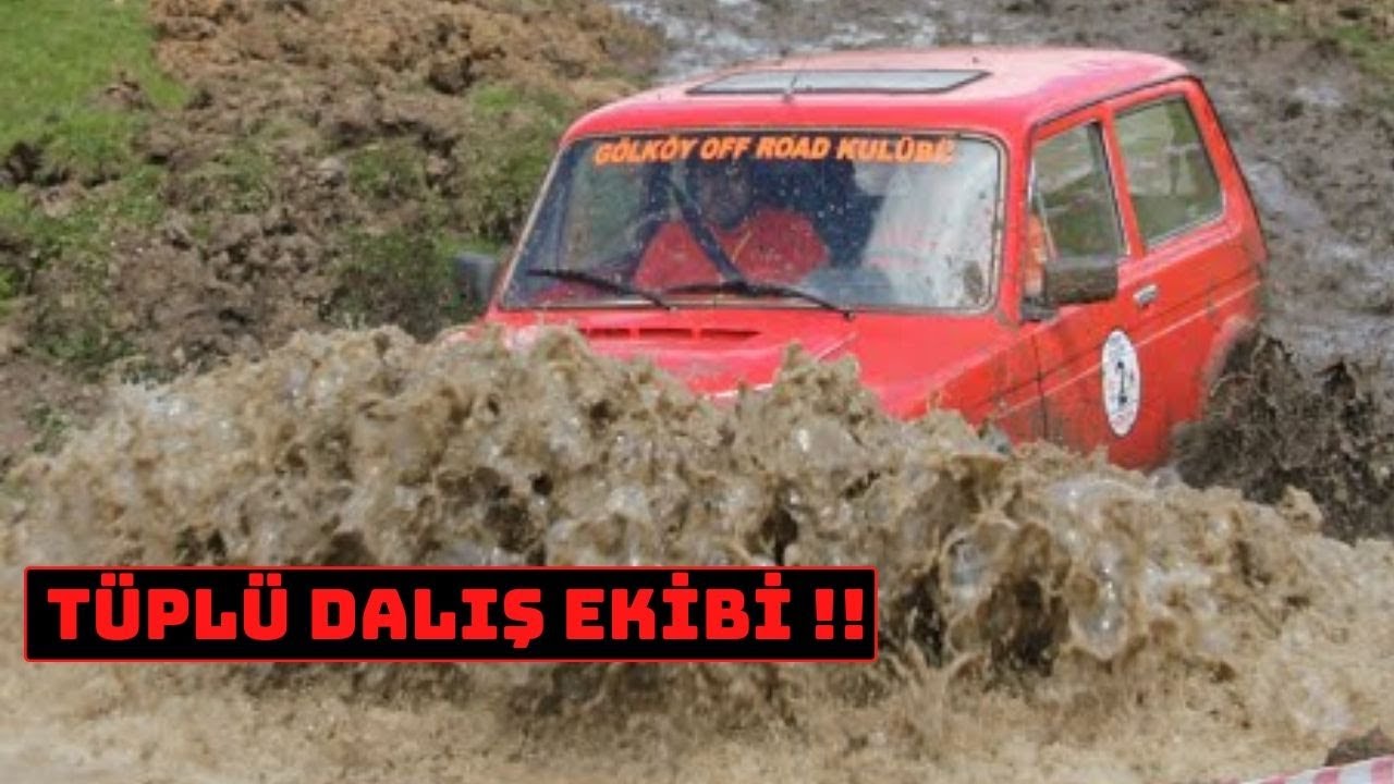 LADA NIVA vs Suzuki Jimny - Defender - Isuzu Dmax - L200... OFF ROAD @TURKIYE