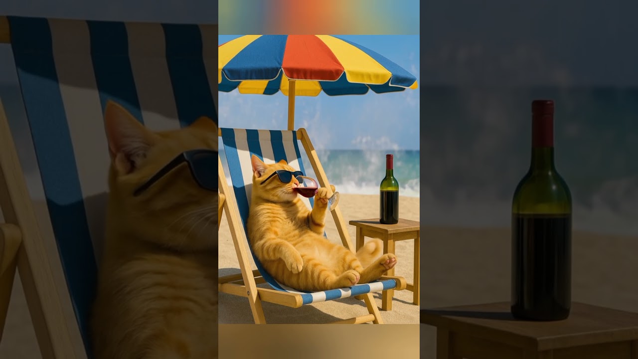 The Cat's Summer Adventure ✨🗻