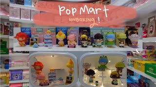 POPMART unboxing!! // shop with me + unboxing