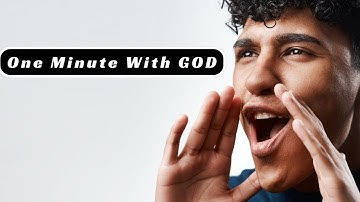 1 - Minute with God – Verse of the Day – Jeremiah 1:9