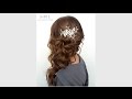 Bridal Side Swept Hair