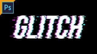 HOW TO CREATE THE GLITCH EFFECT | PHOTOSHOP