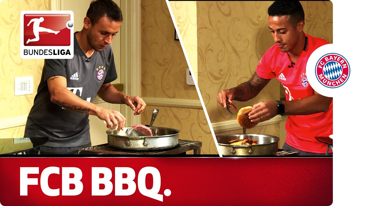 Bayern's Burger Battle - Thiago and Rafinha’s Cook-off Challenge
