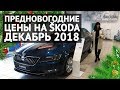 SKODA цены на модельный ряд в декабре 2018