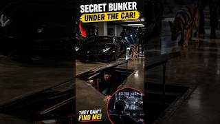 Secret Garage Escape Hidden Beneath Luxury Car 😱🚗