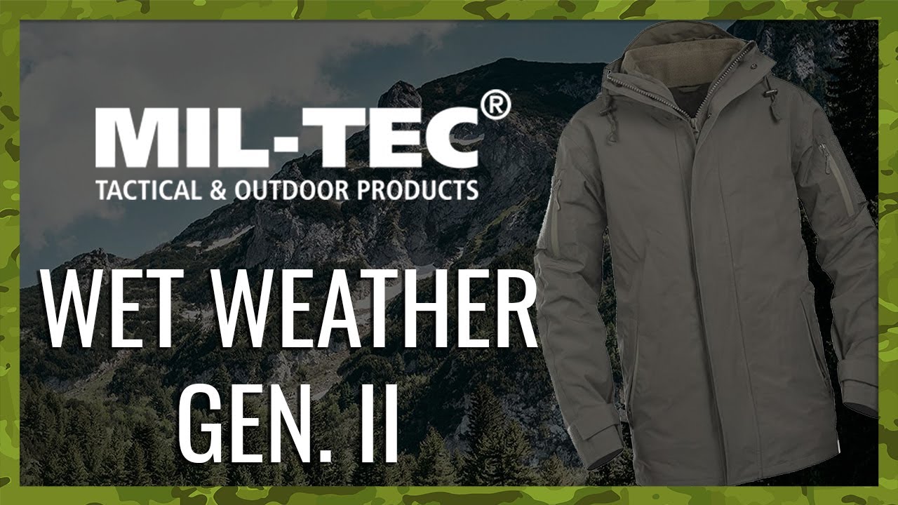 Jacket MIL-TEC WET WEATHER GEN.II 