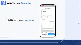 How to Create a Quote — From Your Phone | Apprentice Academy