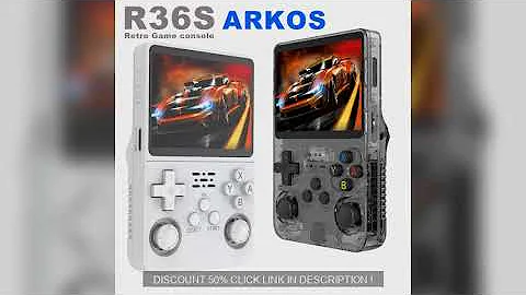 Original R36S Portable Handheld Game Controller with 3.5" HD Screen, R Big Sale 70%