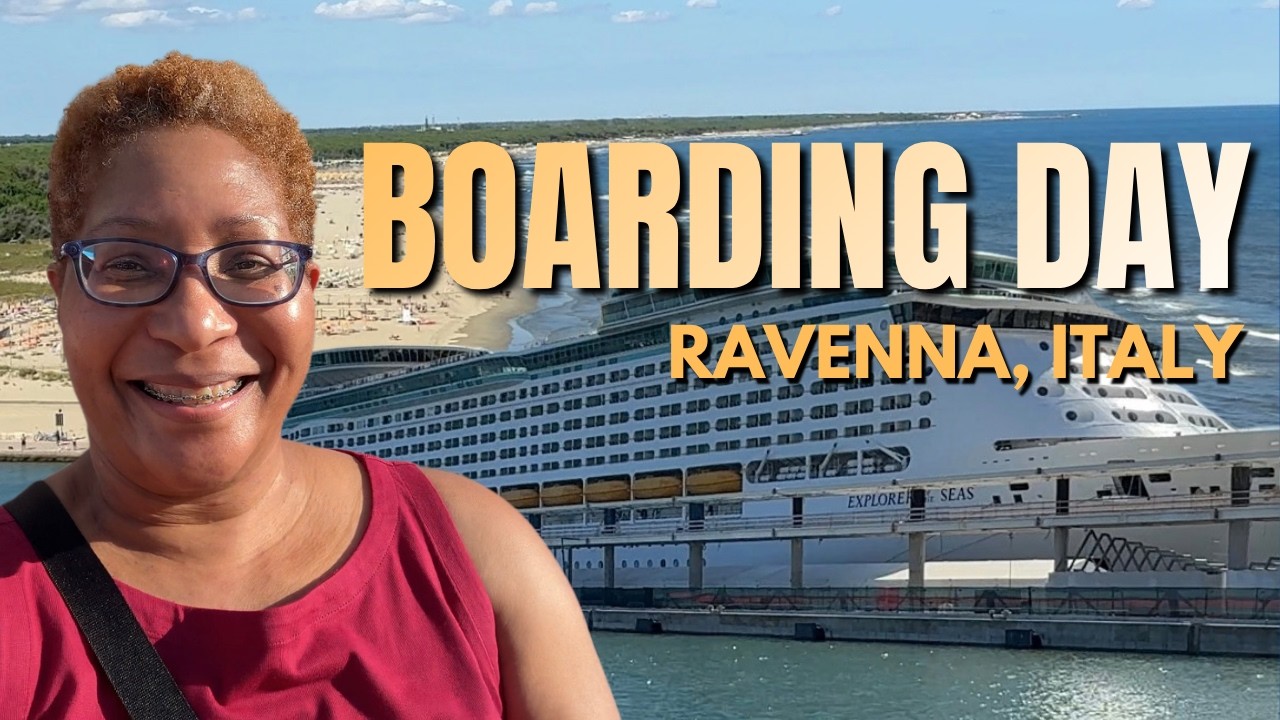 Royal Caribbean Explorer of the Seas: Venice to Ravenna Embarkation Day & Ship Tour