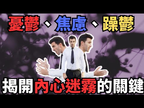 心情不好，我到底是「憂鬱、焦慮、躁鬱」？揭開內心迷霧的關鍵！精神科醫師教你從「時間、癥狀」區分？是否該看醫生？