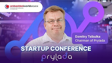 Prylada startup pitch at Embedded World 2023