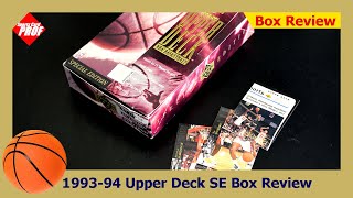 1993-94 Upper Deck SE Box Review