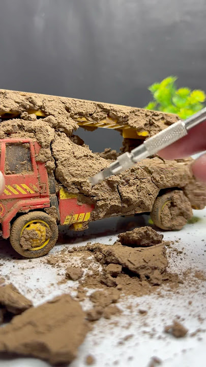 I helped the firefighters and cleaned their fire truk oleng  🧼🫡 #shorts #asmr #satisfying