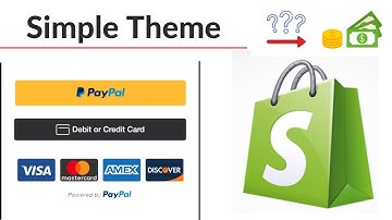 Shopify PayPal Credit Debit Card Buttons | Simple Theme | Smart Buttons Updated Code