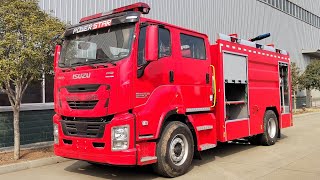 6HK1 Giga Fire engine ISUZU for Vietnam