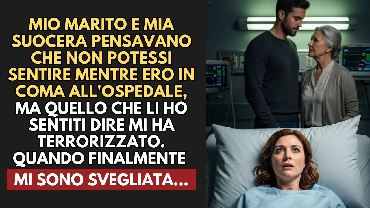 Mio Marito E Mia Suocera Pensavano Che Non Potessi Sentire Mentre Ero In Coma All'ospedale, Ma...