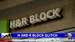 Some H&R Block customers faced hours of outages on Tax Day