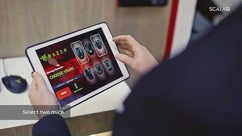 Scala Retail Experience: Electronics - Fling to Screen