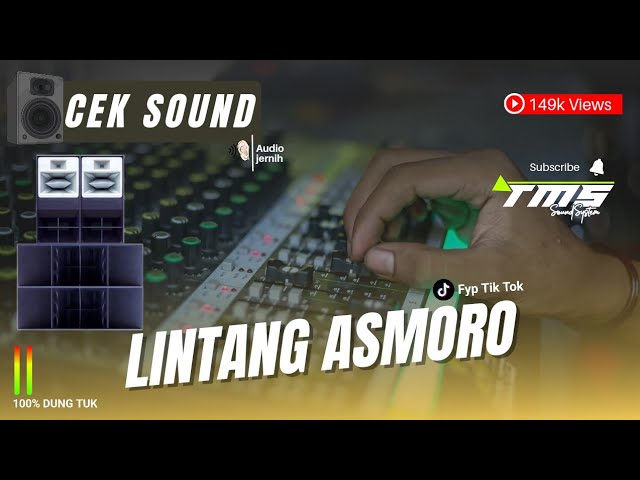 🔊CEK SOUND🔊LINTANG ASMORO DI JAMIN GAYENG SUPER CLARITY class=