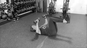 Isometric Deadbug Dumbbell Floor Press