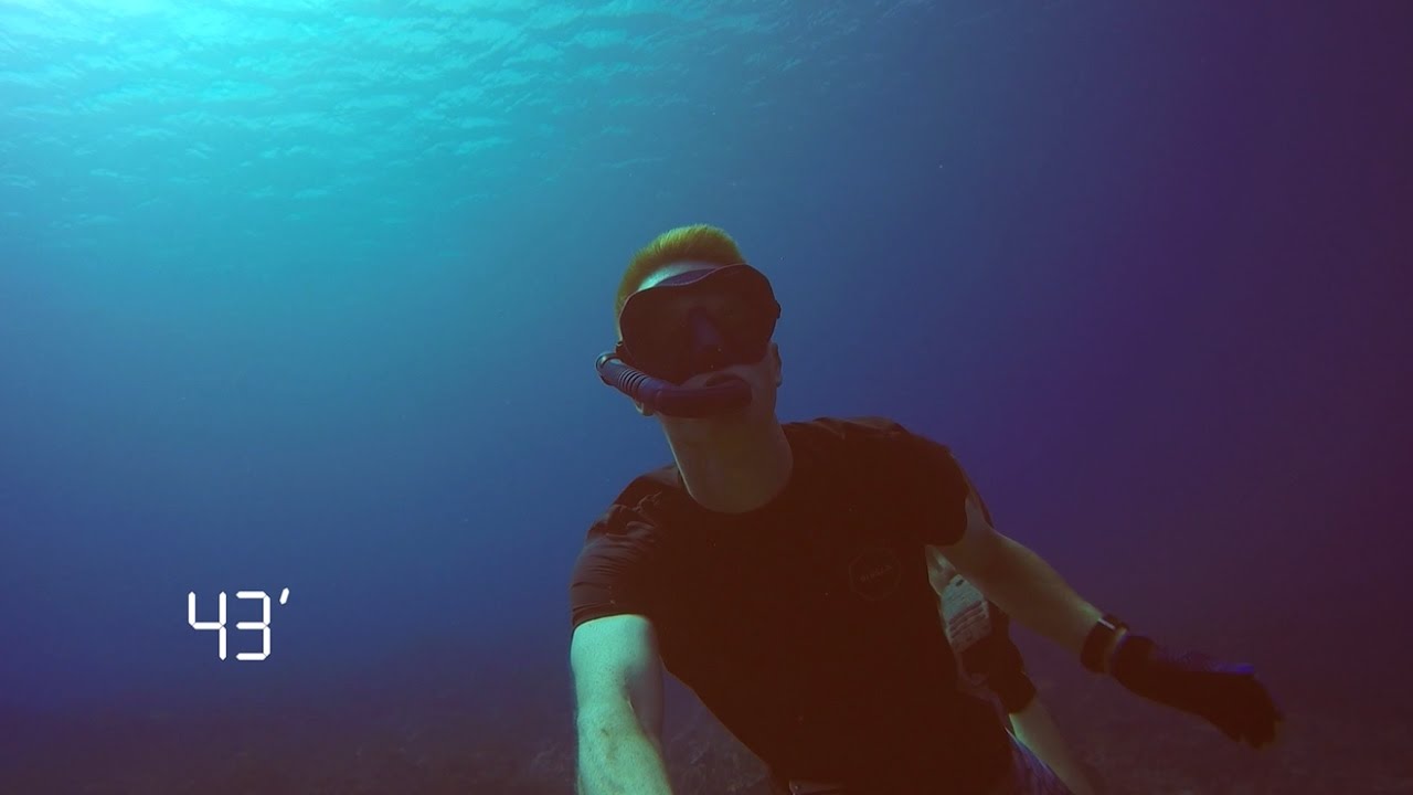 Guam Freediving Session Gun Beach YouTube