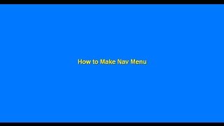 How to make nav menu / how to make responsive menu  without any palgin