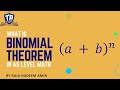 Binomial Theorem || AS Level Math (1 out of 3) || Torus Academy