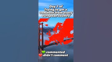 Day 1 of trying to get a comment from every european country #comment #shorts #fyp #geography
