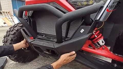 Installation of SAUTVS Front Bumper for RZR PRO XP 2020~2023