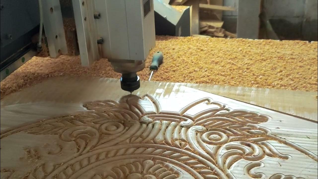 2D CNC Machine wood cutting design update khat / India new khat design