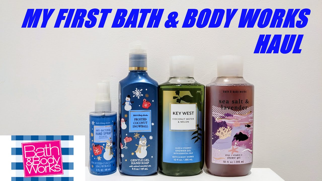 BATH & BODY WORKS HAUL/FIRST TIME TRYING THIS BRAND - YouTube