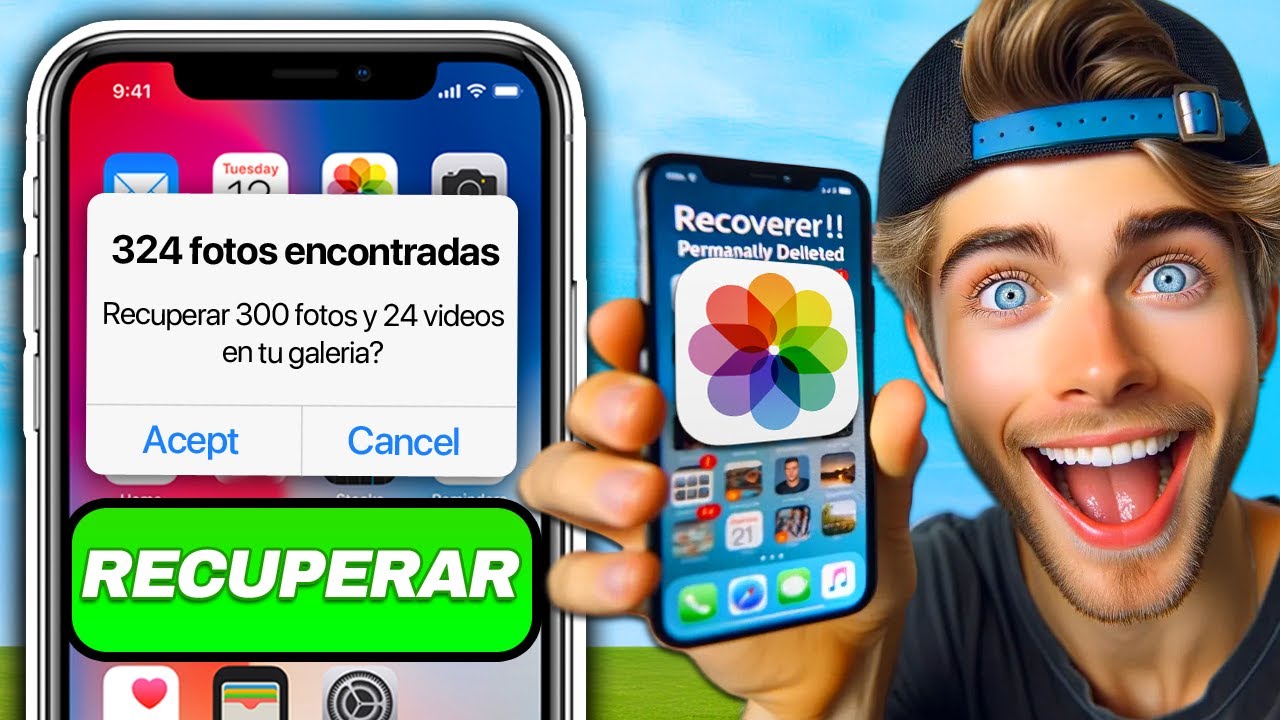 🔄 RECUPERA Fotos Borradas Permanentemente en iPhone (iOS) - YouTube