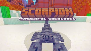 [Addon test] escorpión Wonderful Creatures Mcpe