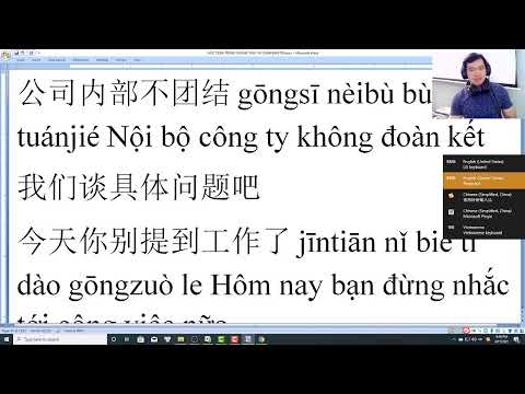Video Tiếng Trung Thương mại cơ bản bài 4 luyện nói giao... - youtube