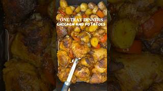 One tray chicken and potatoes 🥔 #mealprep #easyrecipe #healthyrecipes #healthycooking