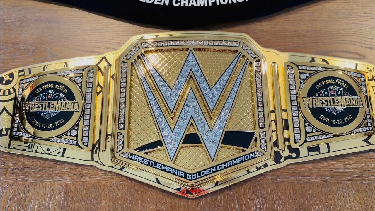 Обзор Золотого Чемпионата WWE на WrestleMania 41 #wwe #wrestlemania