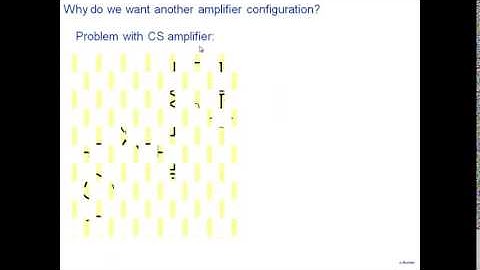 MOS Amplifiers (part-2) : EE210 L32