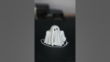 3D Printing Timelapse of a Ghost #shorts