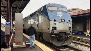 Springfield to New York FULL Ride Aboard Amtrak Vermonter Train 57