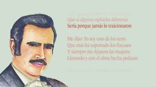 Vicente Fernández - Mujeres Divinas (Letra / Lyrics)