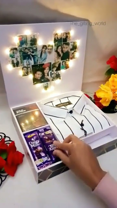 Anniversary Gift #day3 #shorts #shortvideo #hamperbox #hampers #gift #minivlog #bf #engagement