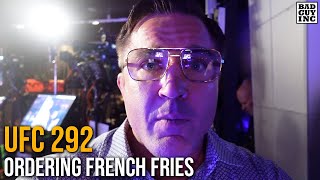 Ordering French Fries at UFC 292...
