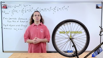 Moment of Inertia Introduction and Rotational Kinetic Energy Derivation