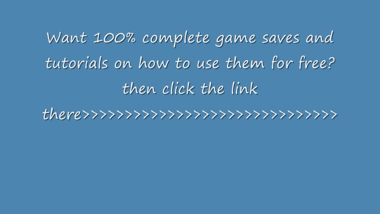 Xbox 360 Game Saves YouTube