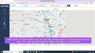 Trip report on safe" O " buddy website Portal screenshot 5