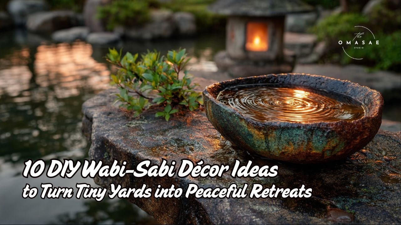 10 идей декора в стиле Ваби-Саби, которые превратят крошечные дворики и маленькие балконы в тихие...