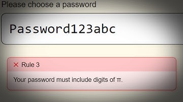 The Password Game...